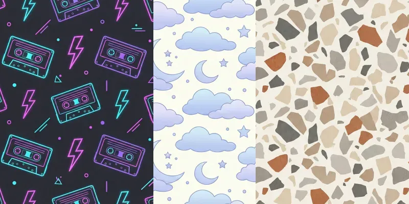 Seamless Wallpaper Pattern Generator App | PromptBase