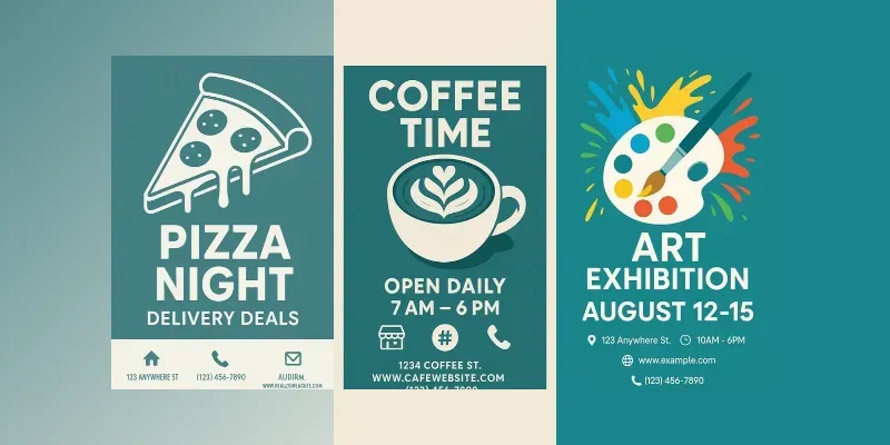 Custom Event Poster Templates Generator App | PromptBase
