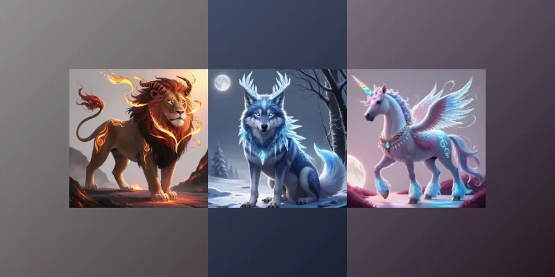 Design Fantasy Beast Character Generator App | PromptBase