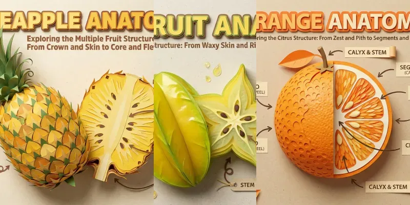 Fruit Anatomy Infographic Generator App | PromptBase