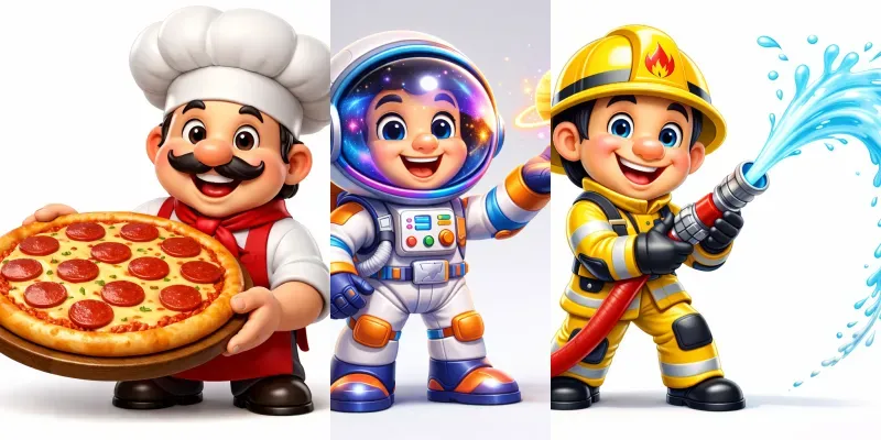 Cute 3d Mascot Character Generator App | PromptBase