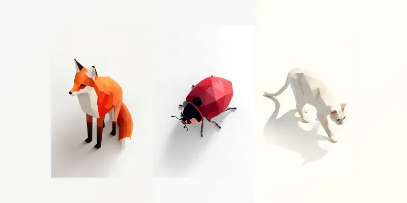 Minimal 3d Isometric Creatures Generator App | PromptBase