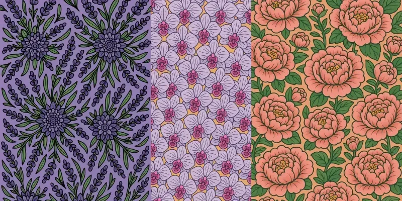 Floral Flower Pattern Creator App | PromptBase
