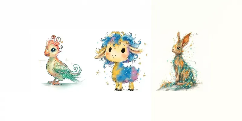 Adorable Magical Animals Generator App | PromptBase