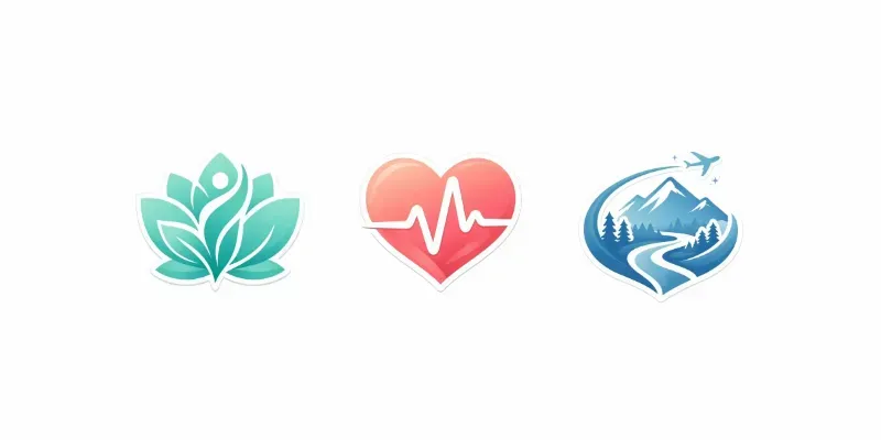 Flowmark Eco Logo Style ChatGPT Image Prompt | PromptBase