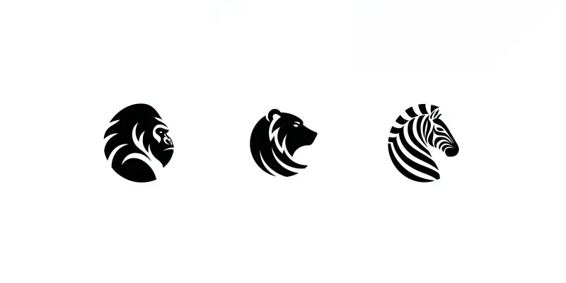 Minimalist Circular Face Logos Generator App | PromptBase