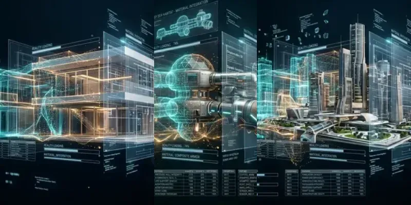 Neurolink Vr Construction UI Huds Gemini Image Prompt | PromptBase