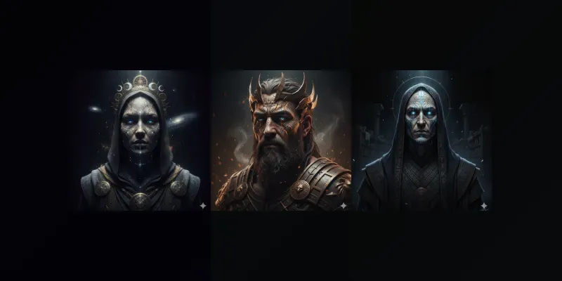 Deity Archetype Portrait Engine Generator App | PromptBase