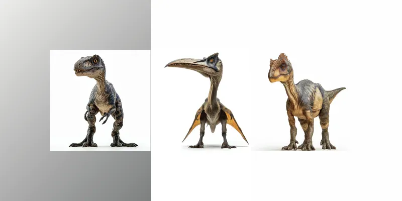 Realistic Photo Rendering Dinosaurs Midjourney Prompt | PromptBase