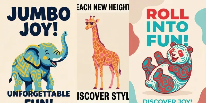 Creative Animal Advertising Poster Generator App | PromptBase