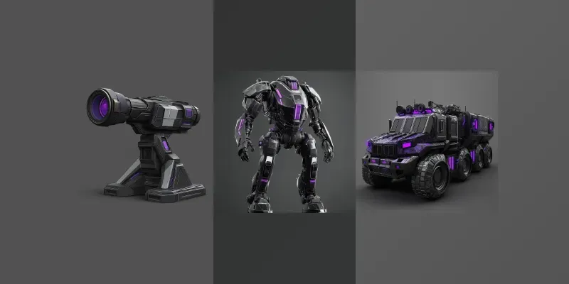 Futuristic Rts Game Assets Generator App | PromptBase