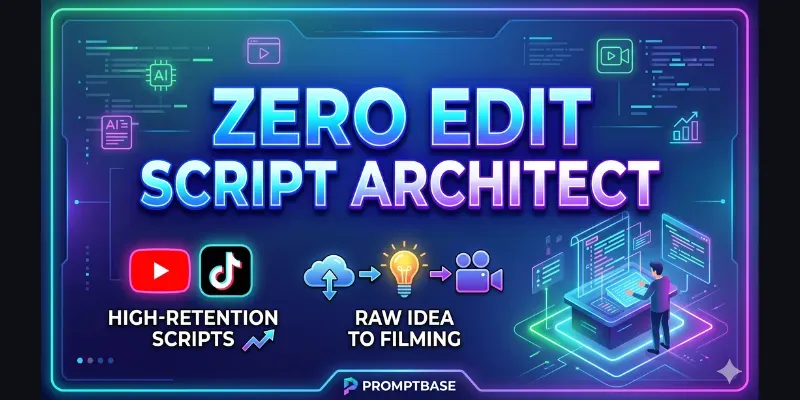 Zero Edit Script Architect ChatGPT Skill | PromptBase