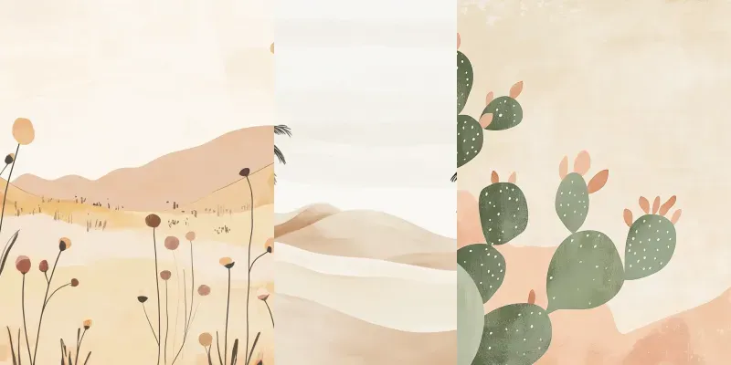 Minimalistic Desert Backdrops Generator App | PromptBase