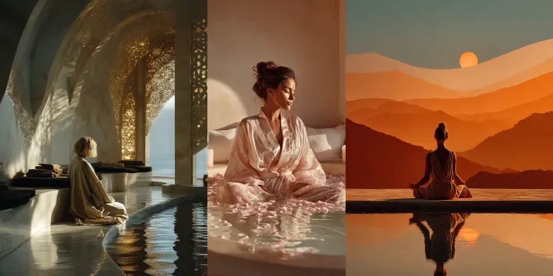 Wellness Rituals And Spa Escapes Generator App | PromptBase