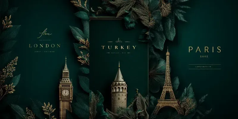 Luxury City Poster Design Kit Generator App | PromptBase