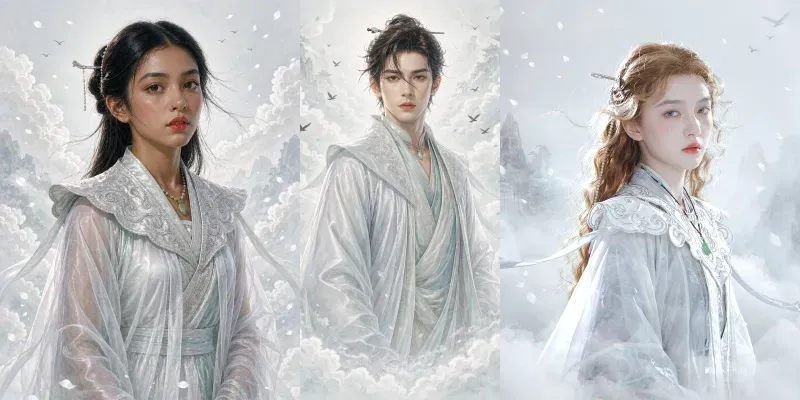 Midjourney Xianxia Immortal Portraits Generator App | PromptBase