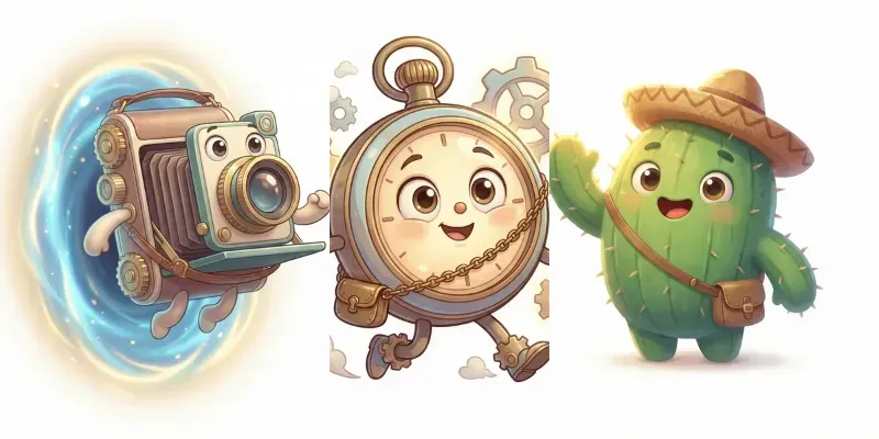 Cute Hero Character Illustration Prompt Generator App | PromptBase
