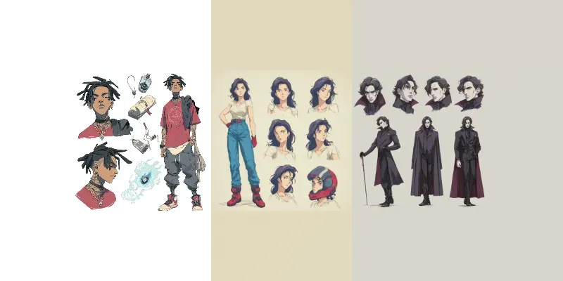 Character Concept Art Generator App | PromptBase