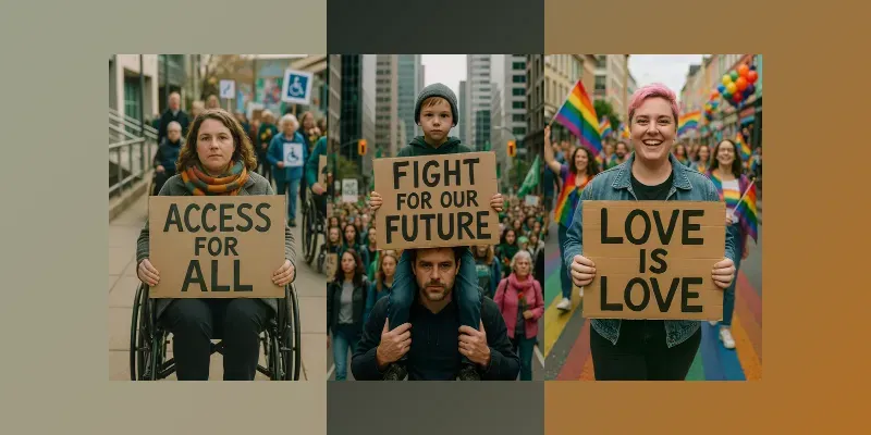 Protest Sign Portrait Generator App | PromptBase
