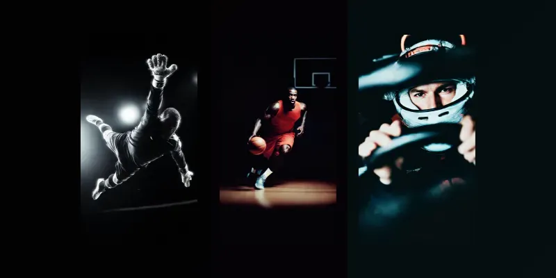 Cinematic Sports Motion Portraits Generator App | PromptBase