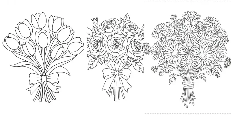 Dashed Line Coloring Page Generator App | PromptBase