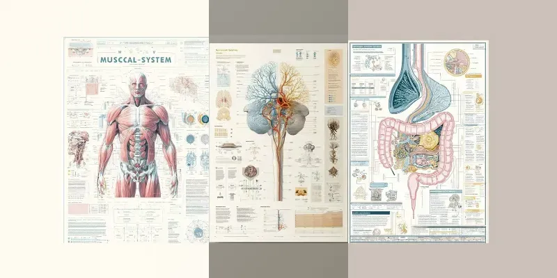 Medical Anatomy Poster Generator App | PromptBase