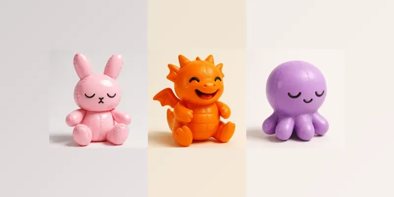 Inflatable Vinyl Toys ChatGPT Image Prompt | PromptBase