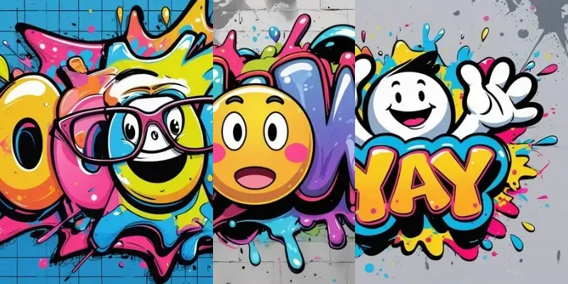 Grifti Art Words Bold Comic Expressions Generator App | PromptBase