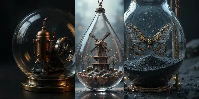 Surreal Hybrid Object Concept Art Generator App | PromptBase