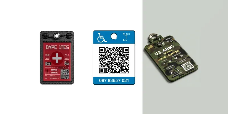 Smart Id Tag Mockup Generator App | PromptBase