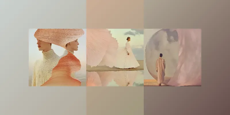 Surreal Minimalist Desert Art Generator App | PromptBase
