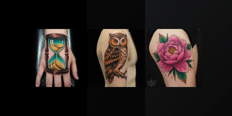 Neotrad Tattoo Placement Vizzes DALL·E Prompt | PromptBase