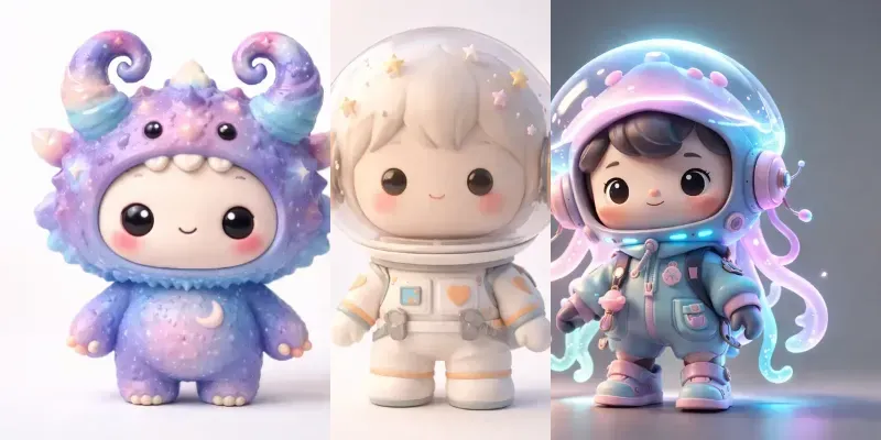 Cute 3d Costume Character Prompt Generator App | PromptBase