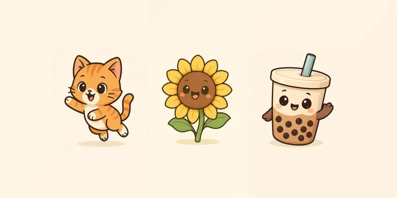 Ultracute Kawaii Chibi Character Prompt Generator App | PromptBase