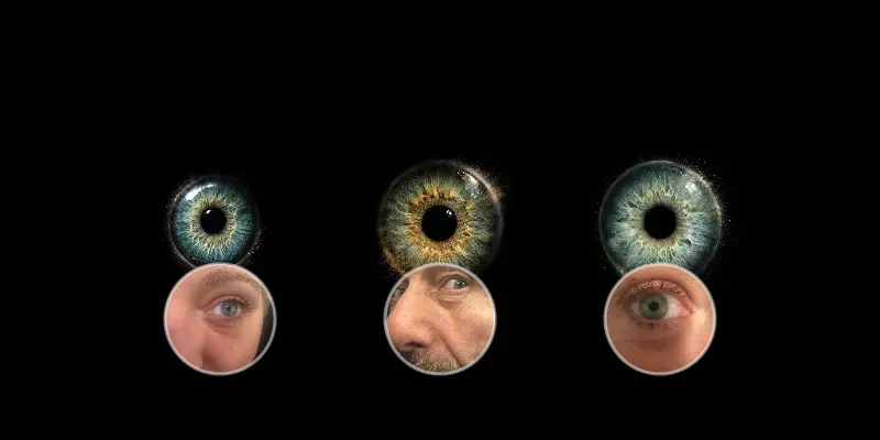 Eye Iris Art Portraits Ultra Detail Generator App | PromptBase
