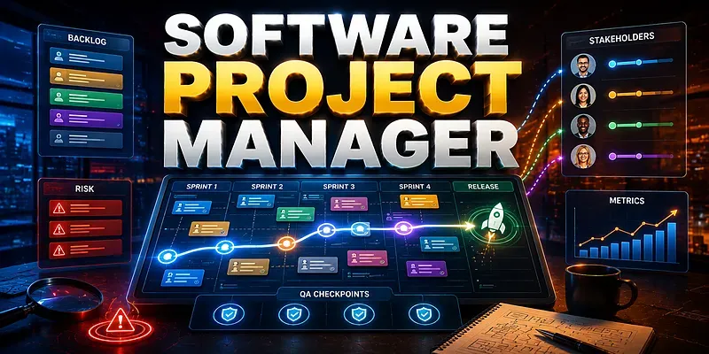 Software Development Project Manager Claude Prompt | PromptBase