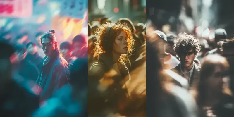 Stillness In Motion Portraits Generator App | PromptBase