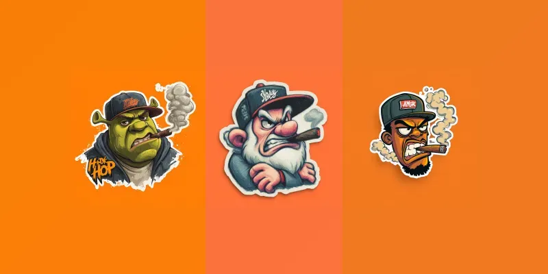 Edgy Cartoon Character Art Generator App | PromptBase