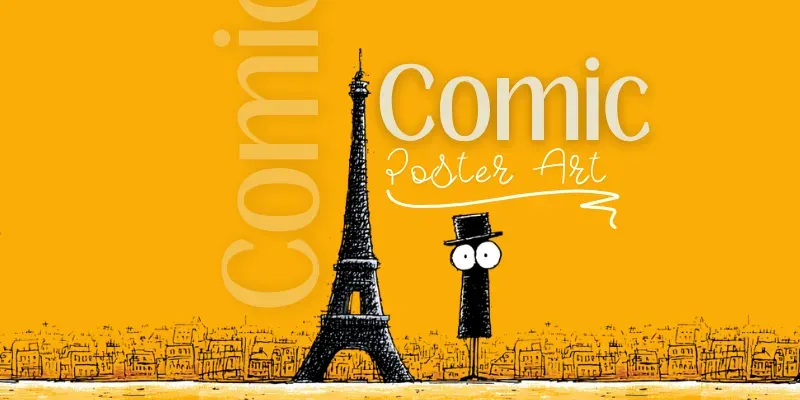 Cartoon City Poster Generator App | PromptBase