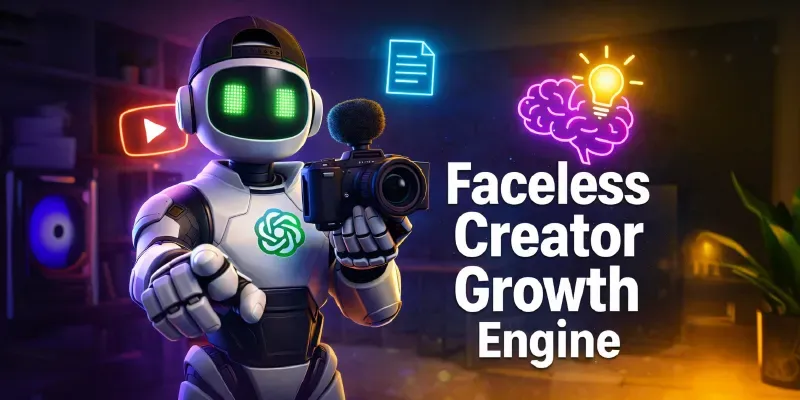 Pro Faceless Short Form Content Growth Generator App | PromptBase
