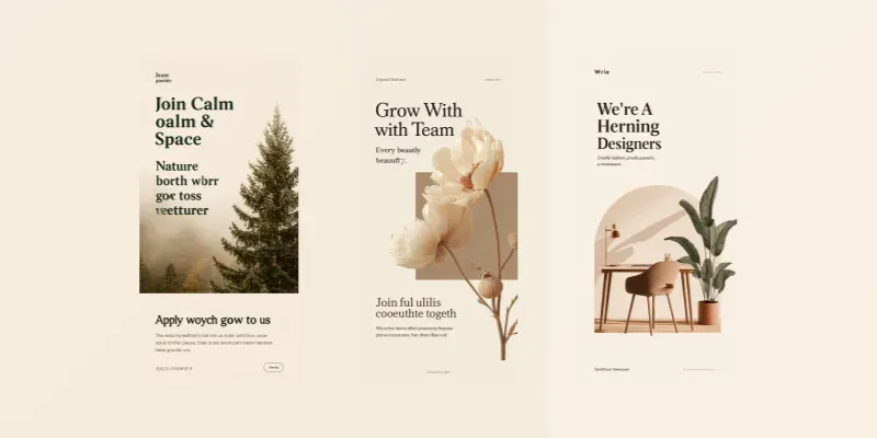 Minimalist Open Position Ad Design Generator App | PromptBase