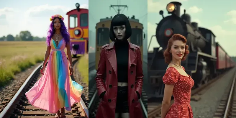 Dynamic Railway Portraits Generator App | PromptBase