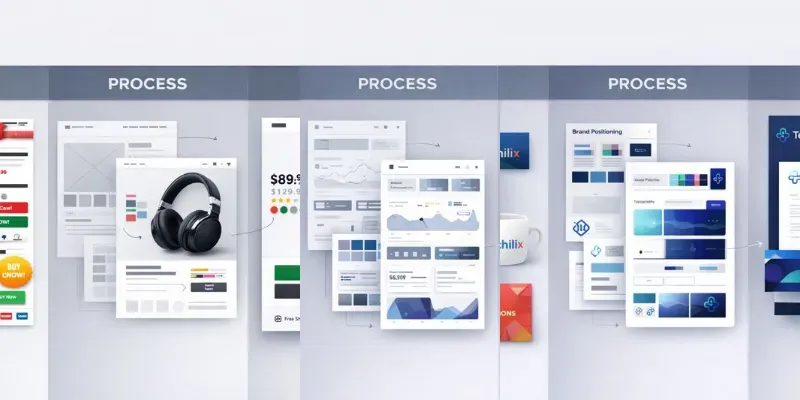 Visual Case Study Image Builder Generator App | PromptBase