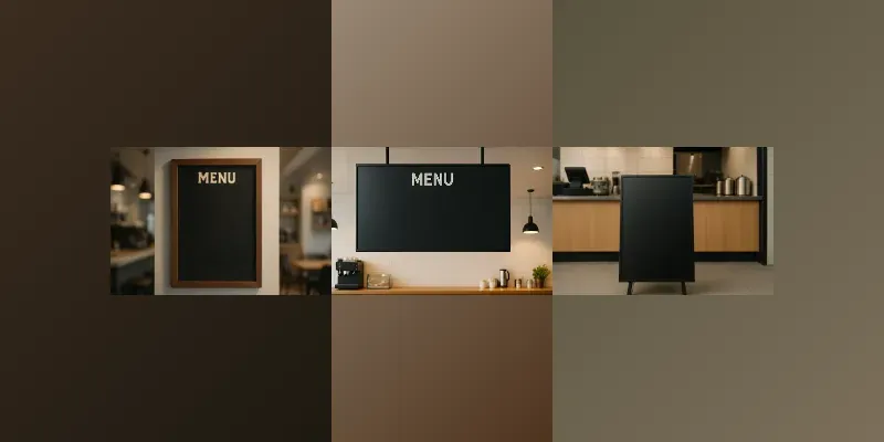 Menu Board Mockups ChatGPT Image Prompt | PromptBase