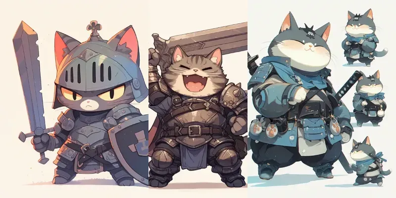 Battle Cats Style Character Collection Generator App | PromptBase