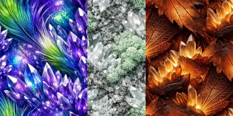 Seamless Patterns Of Quartz And Organic Generator App | PromptBase