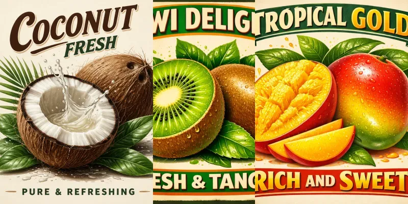Vintage Fruit Poster Prompt Pack Generator App | PromptBase