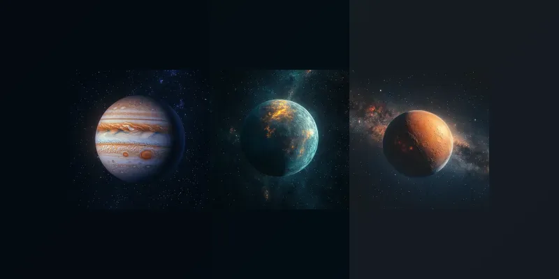 Stunning Cosmic Planet Portraits Generator App | PromptBase