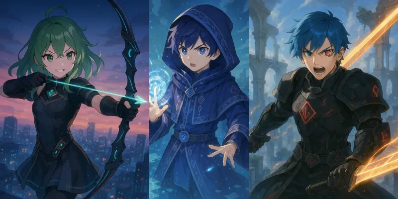 Fantasy Anime Rpg Characters Generator App | PromptBase