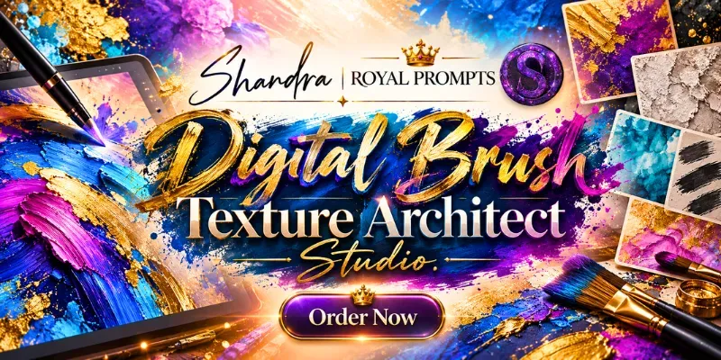 Digital Brush Texture Architect Studio ChatGPT Skill | PromptBase